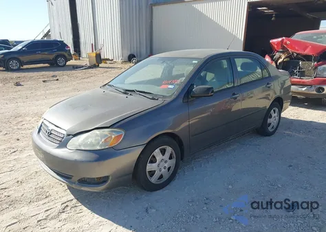 2007 Toyota Corolla Ce from USA, damaged, VIN 1NXBR32E97Z860602